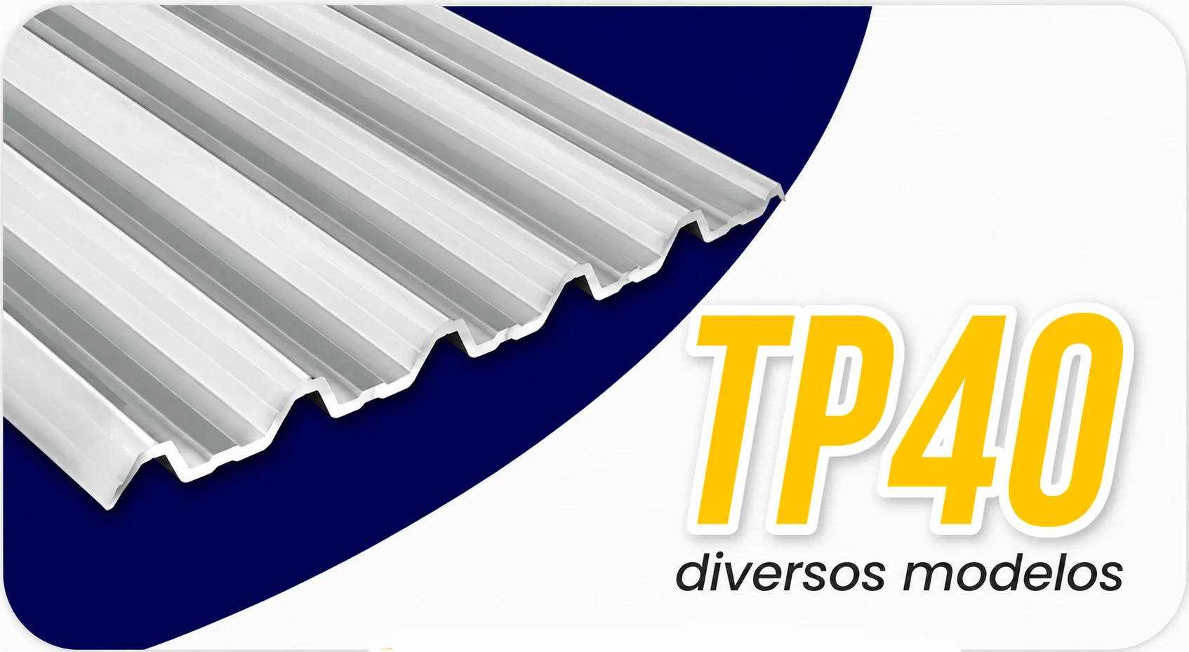 Telhas Galvalume TP40